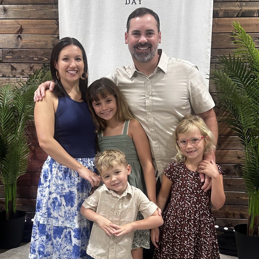 Daniel J. Lundy and family