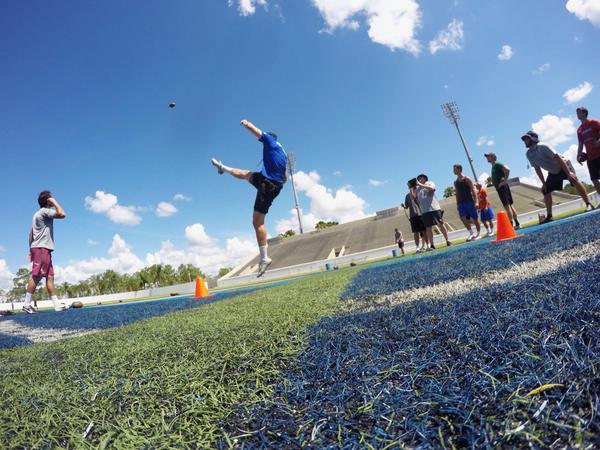 Johnny Townsend follows through