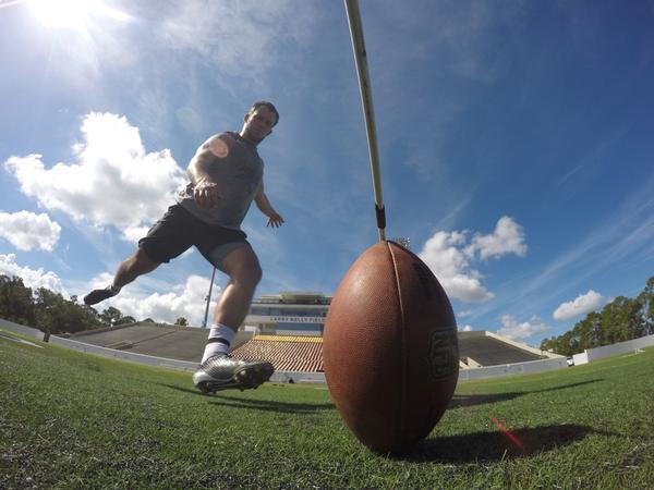 James Sherman, ball-level view of the approach