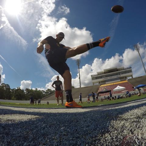 Kickoff in flight under the Daytona sun